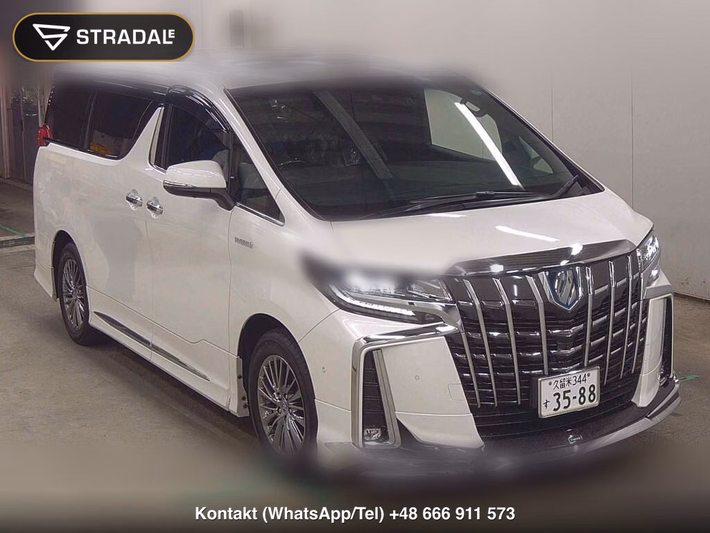 TOYOTA ALPHARD HYBRID 4WD EXECUTIVE LOUNGE S 2021, aukcja z Japonii, zdjęcie 1