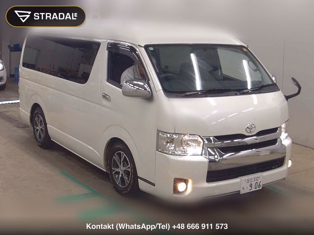 TOYOTA HIACE WAGON 4D GL 2016, aukcja z Japonii, zdjęcie 1