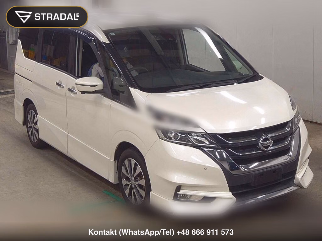NISSAN SERENA 5D HIGHWAY STAR V SELECTION 2018, aukcja z Japonii, zdjęcie 1