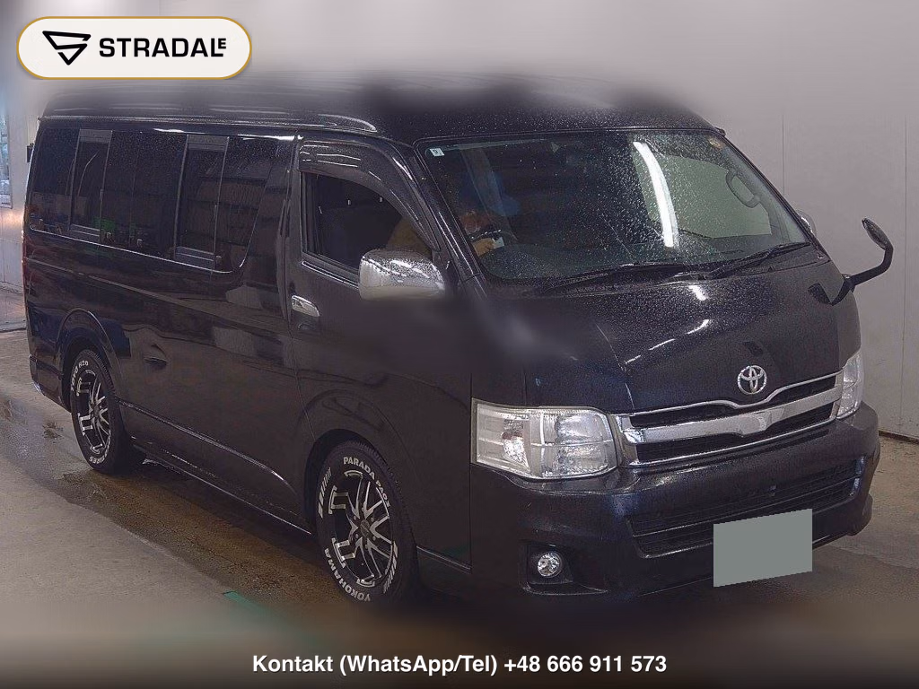 TOYOTA HIACE WAGON 4D GL 2012, aukcja z Japonii, zdjęcie 1