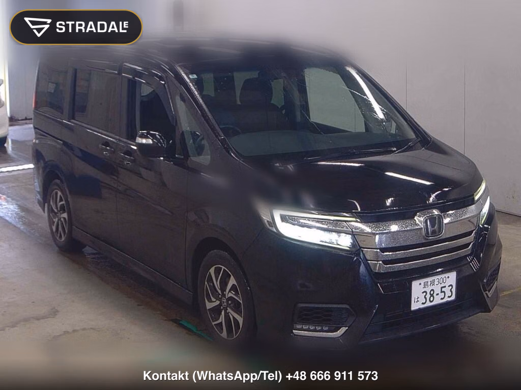 HONDA STEPWAGON SPADA SPADA HONDA SENSING 2018, aukcja z Japonii, zdjęcie 1