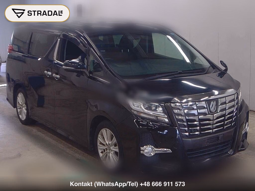 TOYOTA ALPHARD 2.5S A PACKAGE 2017, aukcja z Japonii, zdjęcie 1
