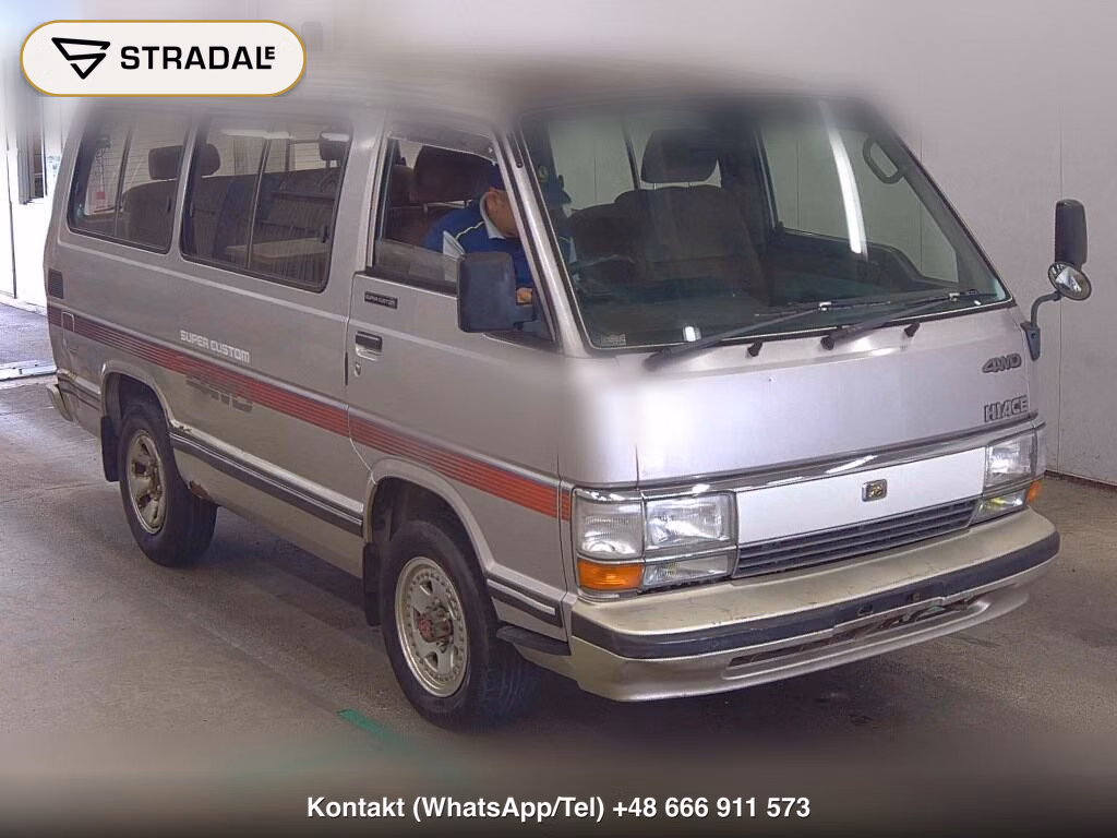 TOYOTA HIACE WAGON 4D 4WD SUPER CUSTOM 1988, aukcja z Japonii, zdjęcie 1