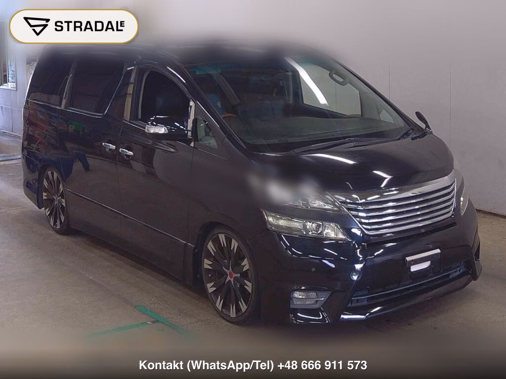 TOYOTA VELLFIRE 3.5Z PLATINUM SELECTION Ⅱ 2010, aukcja z Japonii, zdjęcie 1