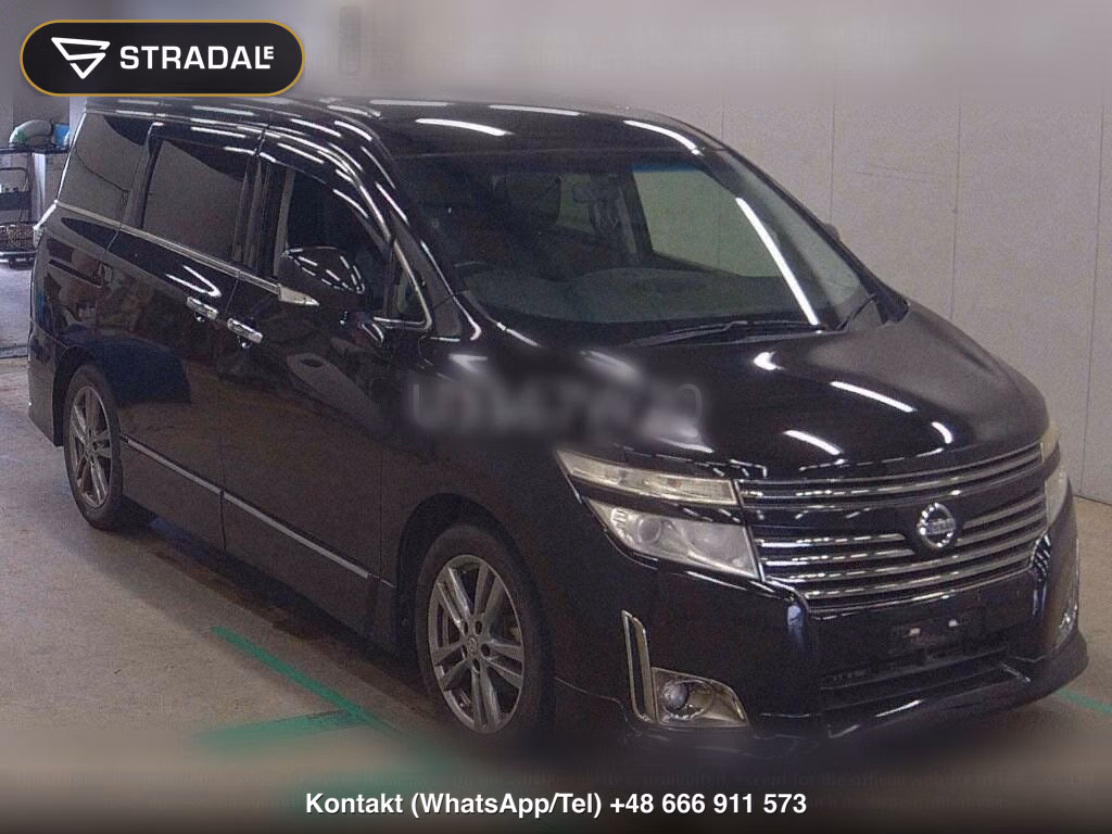 NISSAN ELGRAND 5D 250 HIGHWAY STAR URBAN CHROME BLACK LEAT, miniaturka 2