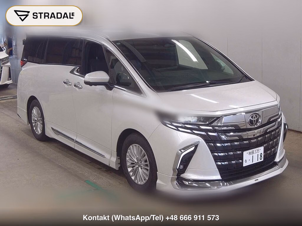 TOYOTA ALPHARD Z 2024, aukcja z Japonii, zdjęcie 1