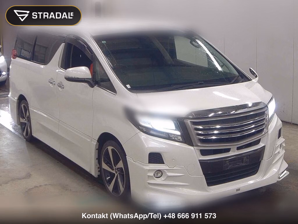 TOYOTA ALPHARD 2.5S C PACKAGE 2017, aukcja z Japonii, zdjęcie 1