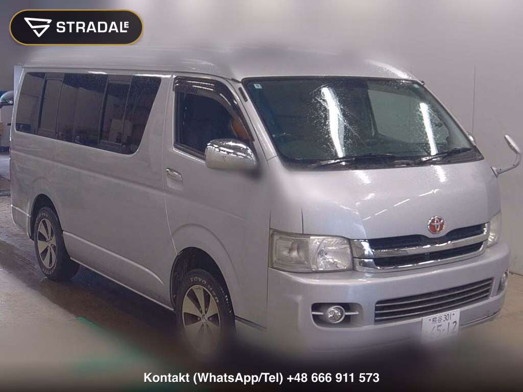 TOYOTA HIACE WAGON 4D GL 2008, aukcja z Japonii, zdjęcie 1