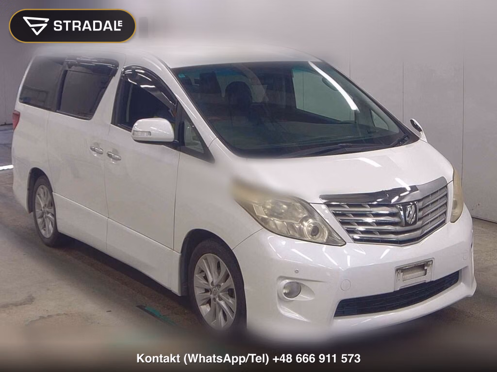 TOYOTA ALPHARD 240S 2010, aukcja z Japonii, zdjęcie 1