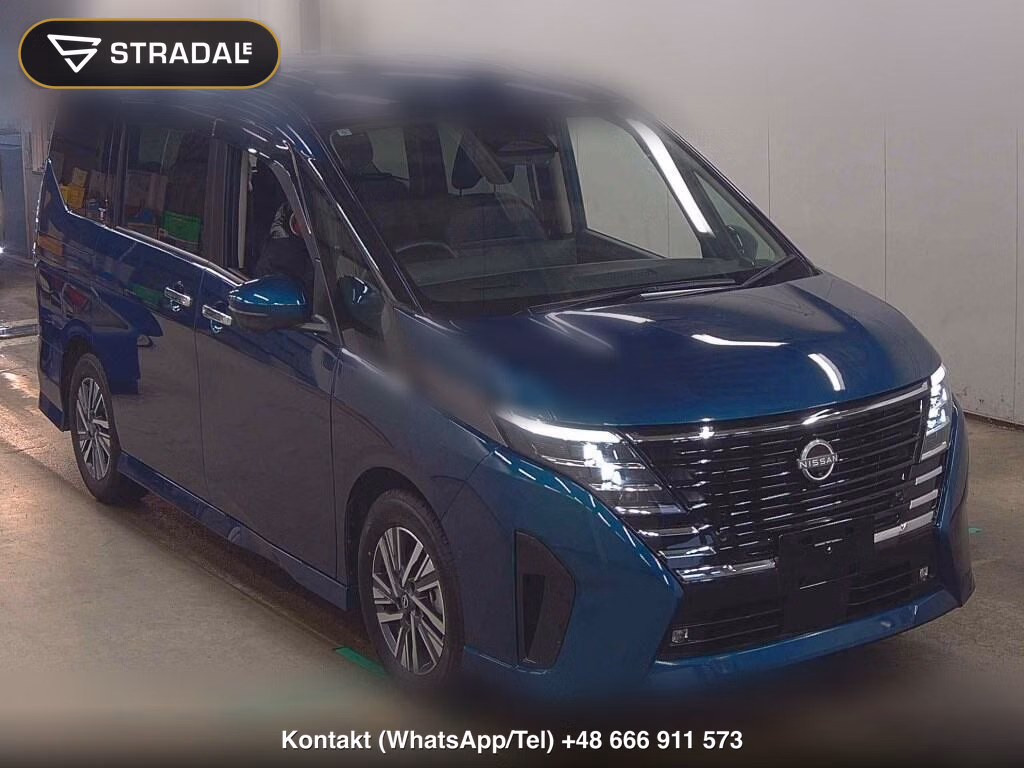 NISSAN SERENA 5D E-POWER LUXION 2023, aukcja z Japonii, zdjęcie 1