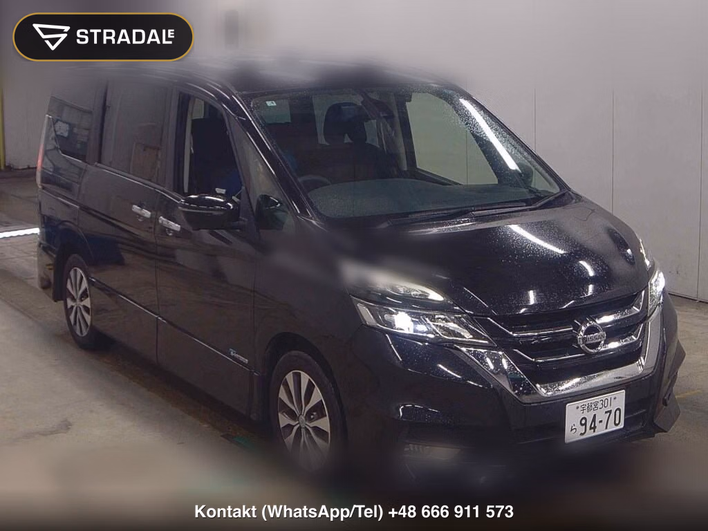 NISSAN SERENA 5D HIGHWAY STAR G 2016, aukcja z Japonii, zdjęcie 1