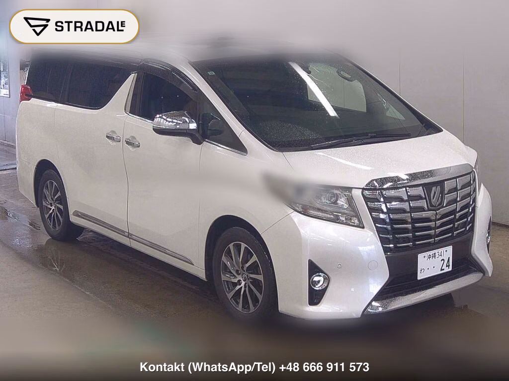 TOYOTA ALPHARD 4WD 3.5 EXECUTIVE LOUNGE 2016, aukcja z Japonii, zdjęcie 1