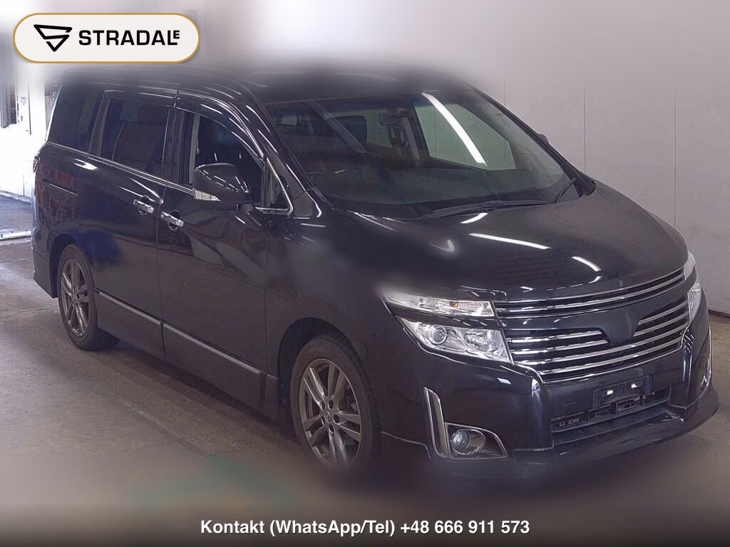 NISSAN ELGRAND 5D 250 HIGHWAY STAR URBAN CHROME 2013, aukcja z Japonii, zdjęcie 1