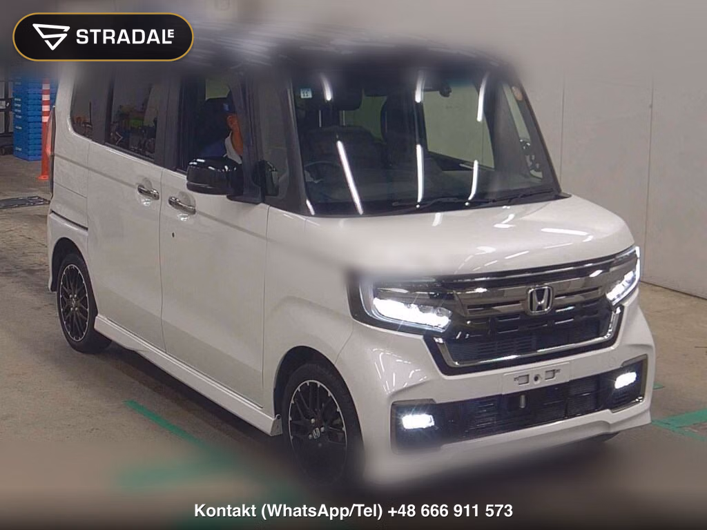 HONDA N-BOX CUSTOM 4WD L・TURBO 2021, aukcja z Japonii, zdjęcie 1