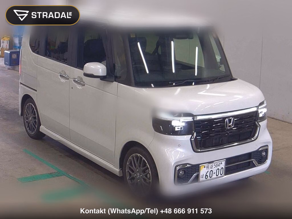 HONDA N-BOX CUSTOM TURBO 2023, aukcja z Japonii, zdjęcie 1