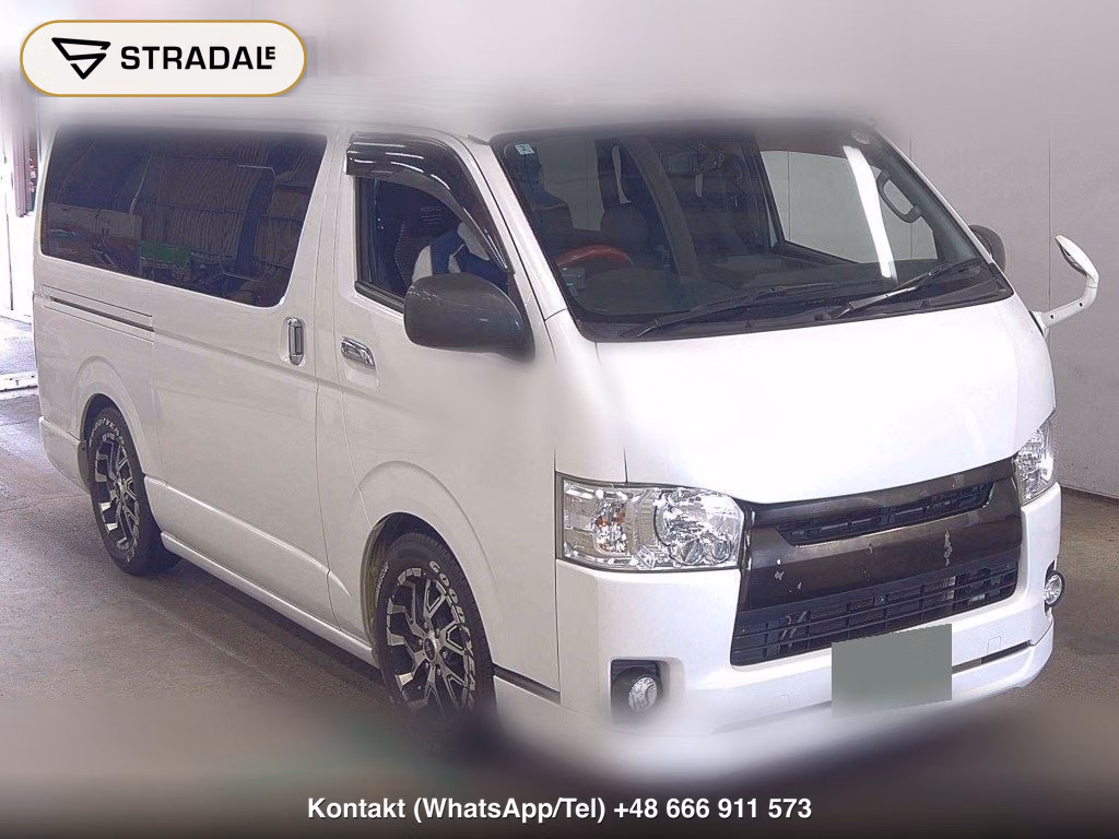 TOYOTA HIACE VAN 5D LONG SUPER GL 2014, aukcja z Japonii, zdjęcie 1