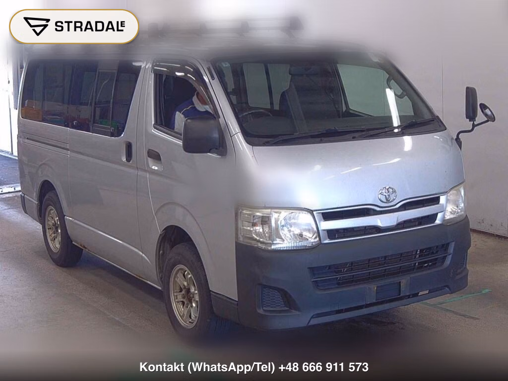 TOYOTA HIACE VAN 5D 4WD DX 2011, aukcja z Japonii, zdjęcie 1
