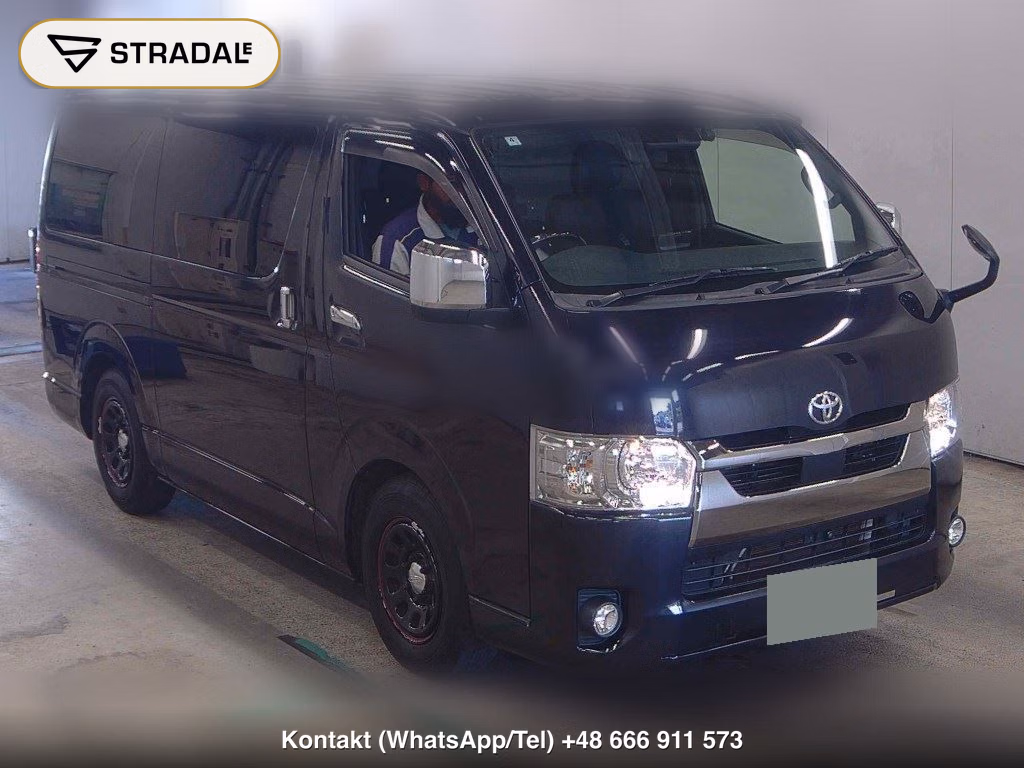 TOYOTA HIACE VAN 5D LONG SUPER GL DARK PRIME2 2022, aukcja z Japonii, zdjęcie 1
