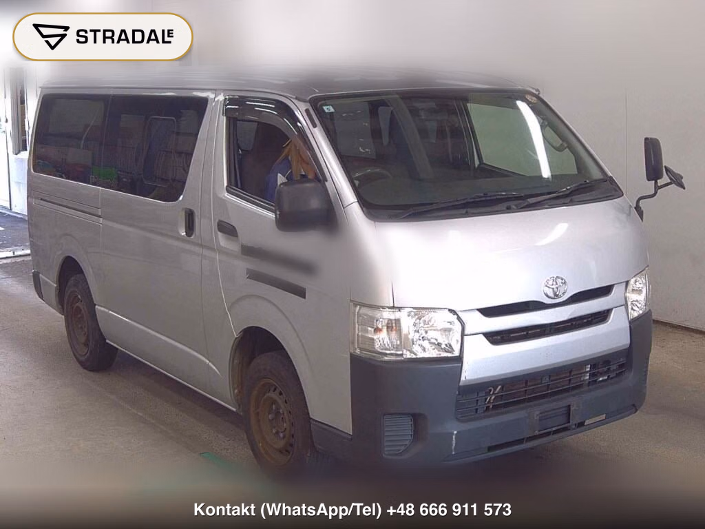 TOYOTA HIACE VAN 5D 2014, aukcja z Japonii, zdjęcie 1