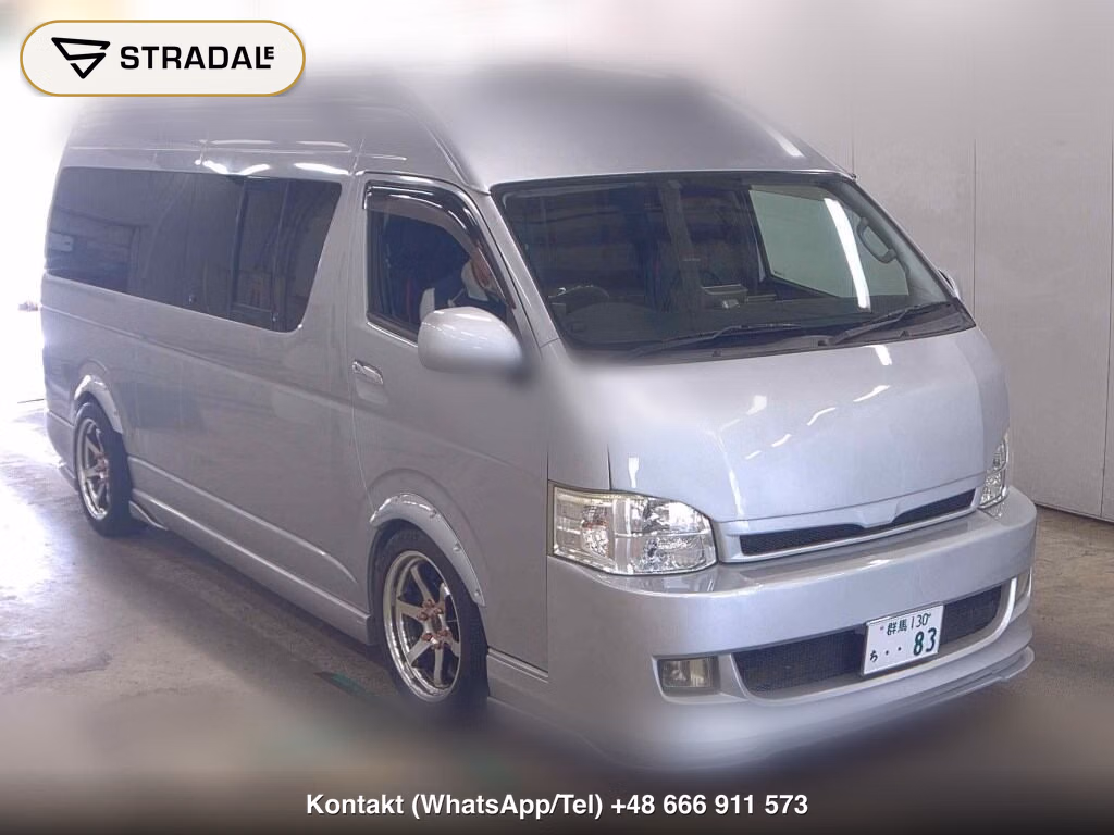 TOYOTA HIACE VAN 4D SUPER LONG DX GL PACKAGE 2008, aukcja z Japonii, zdjęcie 1