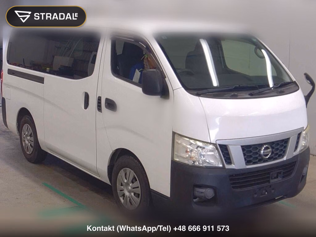 NISSAN NV350CARAVAN VAN 5D LONG DX 2017, aukcja z Japonii, zdjęcie 1
