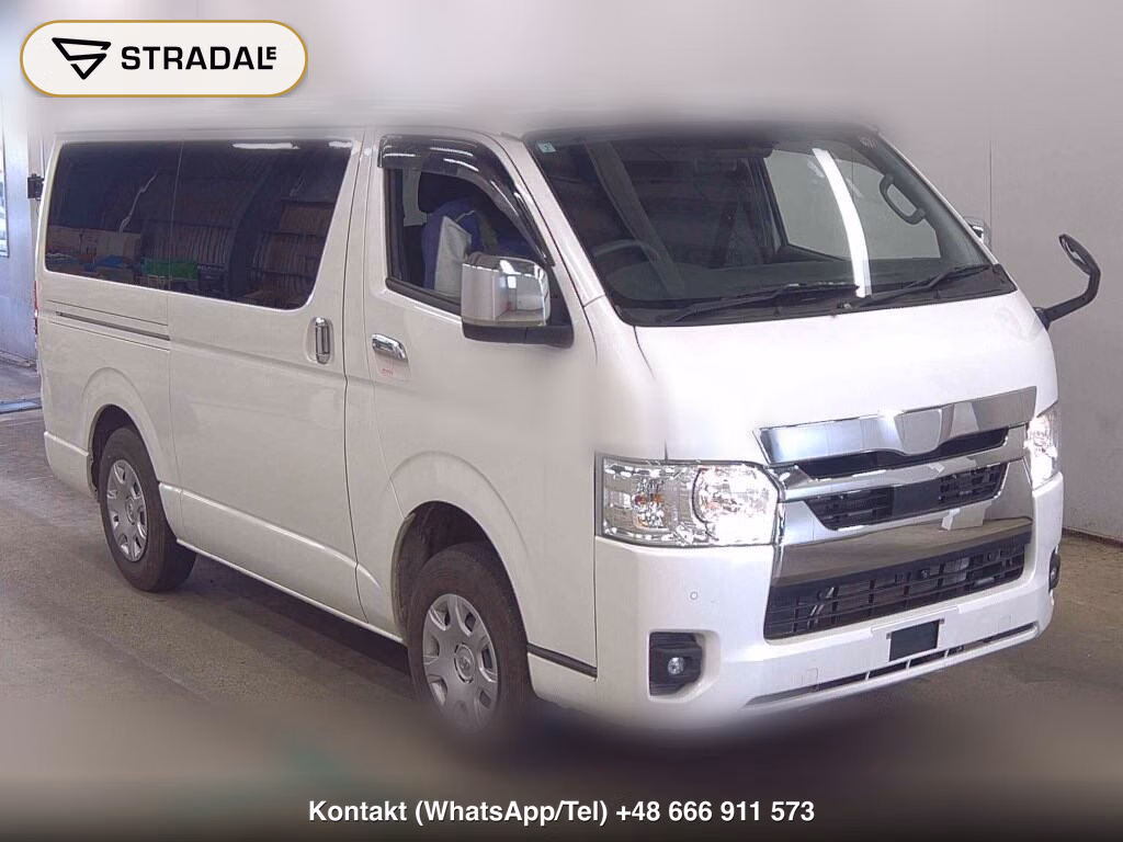 TOYOTA HIACE VAN 5D 4WD LONG SUPER GL 2024, aukcja z Japonii, zdjęcie 1