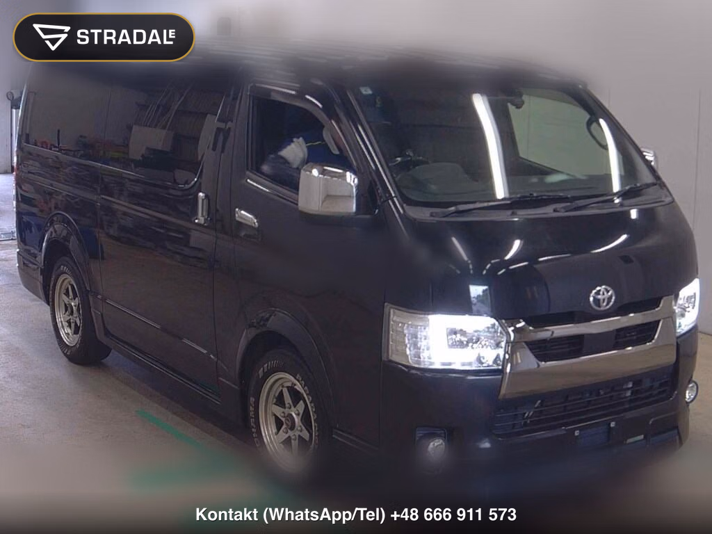 TOYOTA HIACE VAN 5D LONG SUPER GL DARK PRIME2 2022, aukcja z Japonii, zdjęcie 1