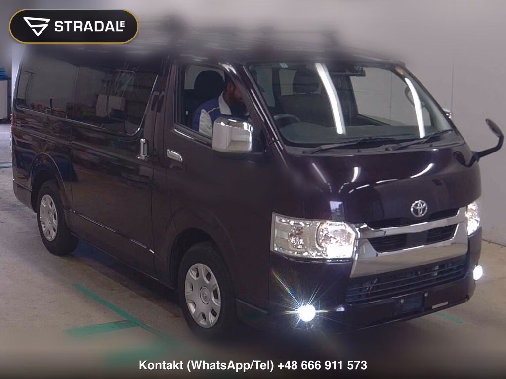 TOYOTA HIACE VAN 5D LONG SUPER GL 2020, aukcja z Japonii, zdjęcie 1