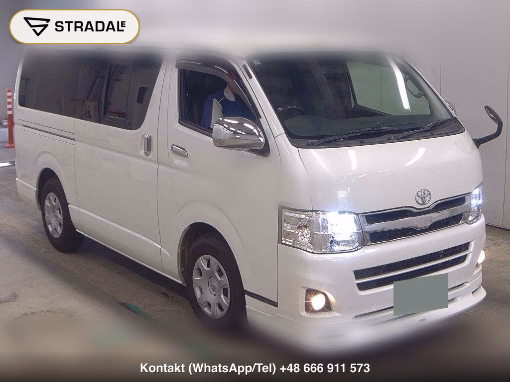 TOYOTA HIACE VAN 5D LONG SUPER GL PRIME SELECTION 2013, aukcja z Japonii, zdjęcie 1