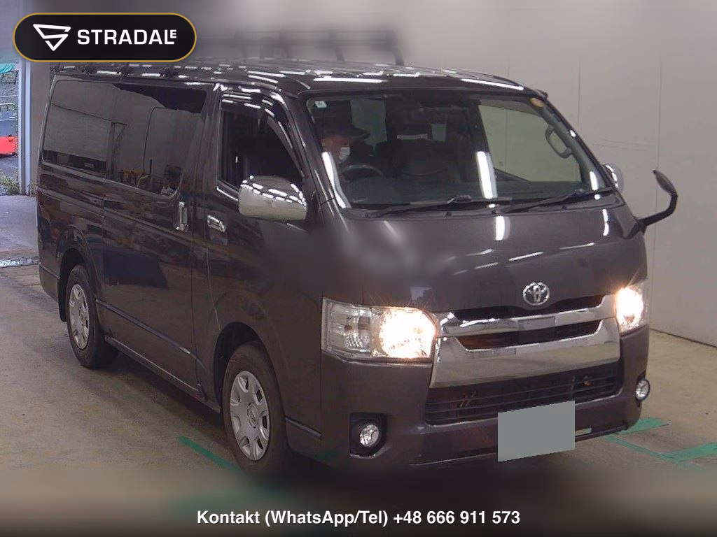TOYOTA HIACE VAN 5D LONG SUPER GL 2019, aukcja z Japonii, zdjęcie 1