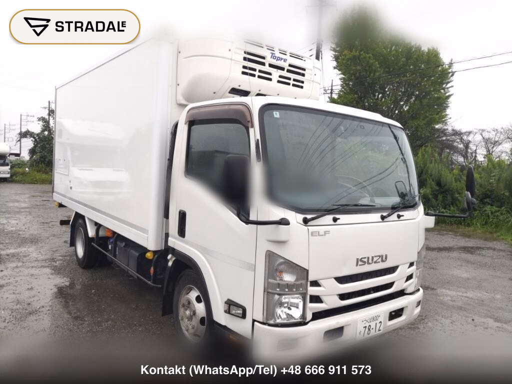 ISUZU ELF TRUCK 2D FREEZING REFRIGERATOR 2020, aukcja z Japonii, zdjęcie 1