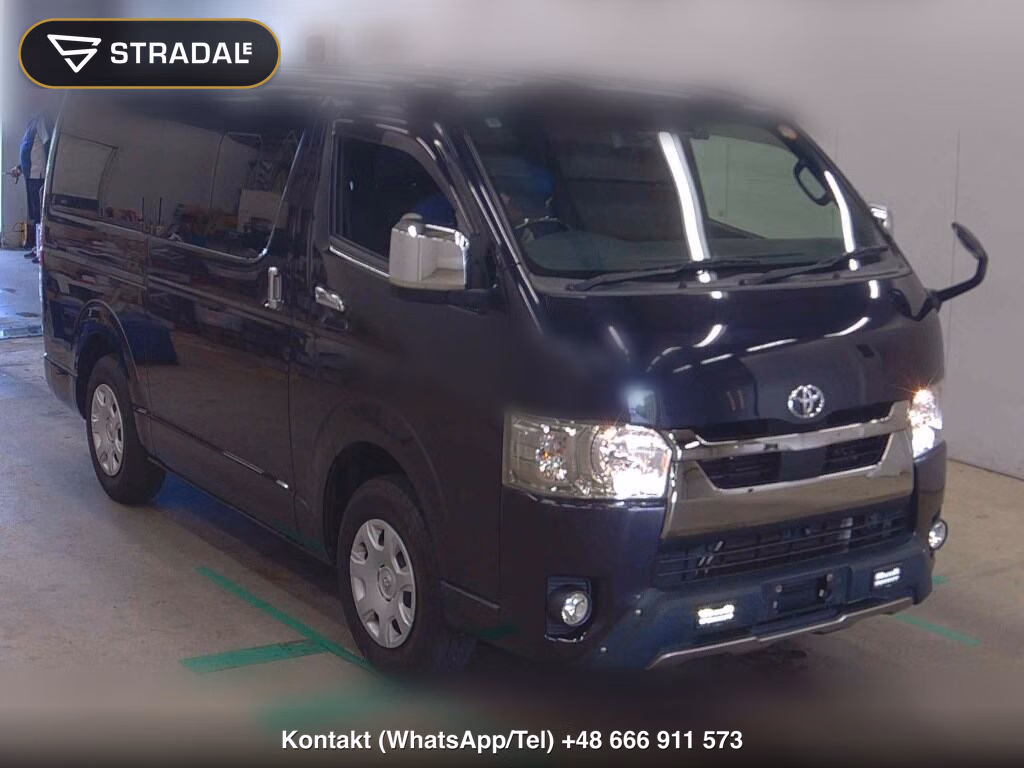 TOYOTA HIACE VAN 5D 4WD LONG SUPER GL DARK PRIME2 2020, aukcja z Japonii, zdjęcie 1