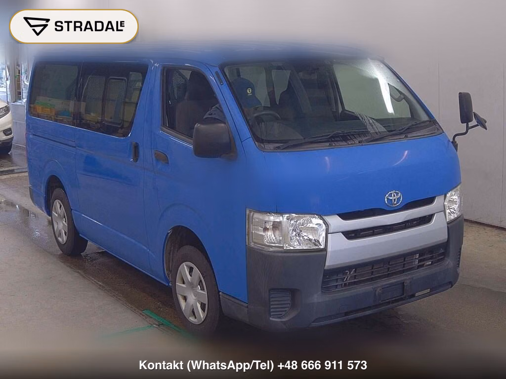 TOYOTA HIACE VAN 5D DX 2016, aukcja z Japonii, zdjęcie 1