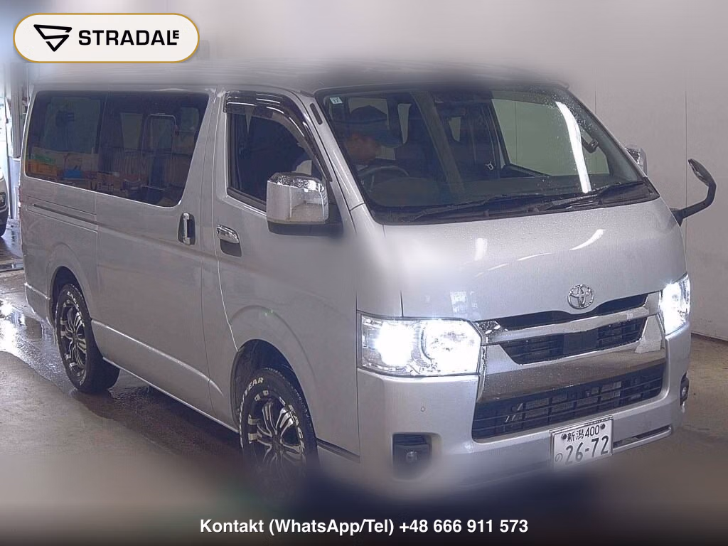 TOYOTA HIACE VAN 5D 4WD DX GL PACKAGE 2023, aukcja z Japonii, zdjęcie 1