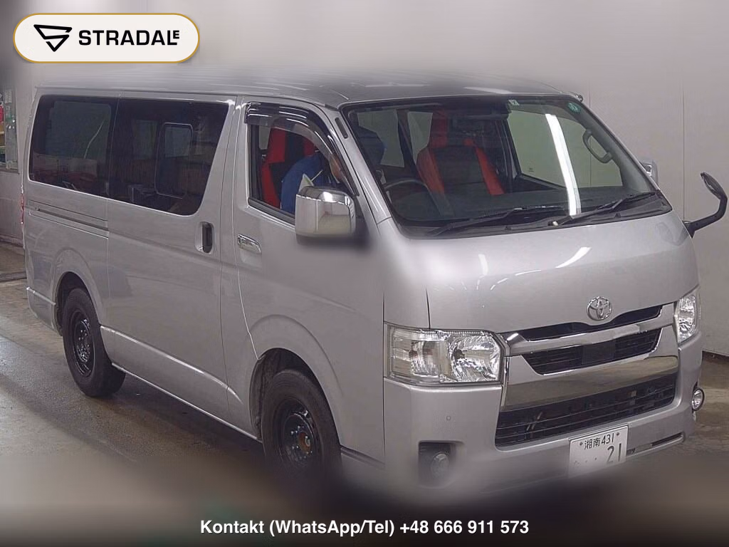 TOYOTA HIACE VAN 5D DX GL PACKAGE 2021, aukcja z Japonii, zdjęcie 1