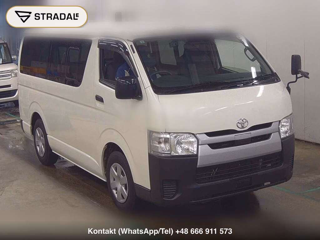 TOYOTA HIACE VAN 4D DX 2018, aukcja z Japonii, zdjęcie 1