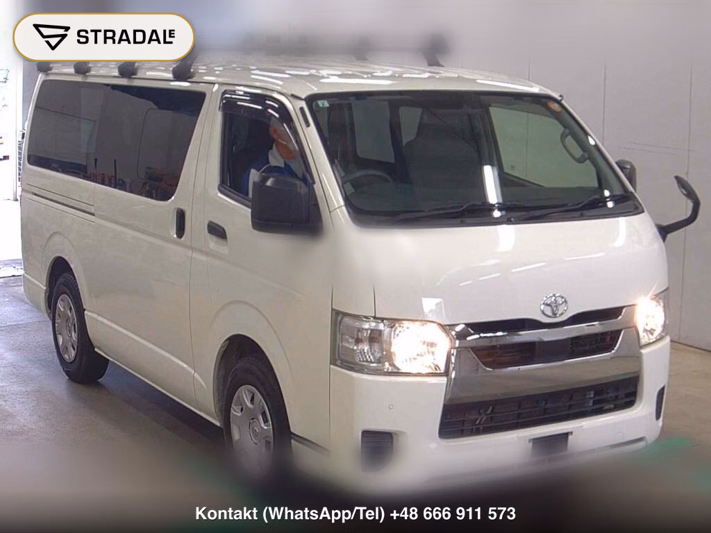 TOYOTA HIACE VAN 5D DX GL PACKAGE 2021, aukcja z Japonii, zdjęcie 1