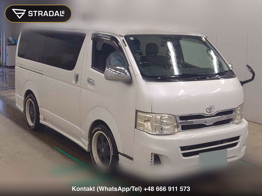 TOYOTA HIACE VAN 5D LONG SUPER GL 2011, aukcja z Japonii, zdjęcie 1