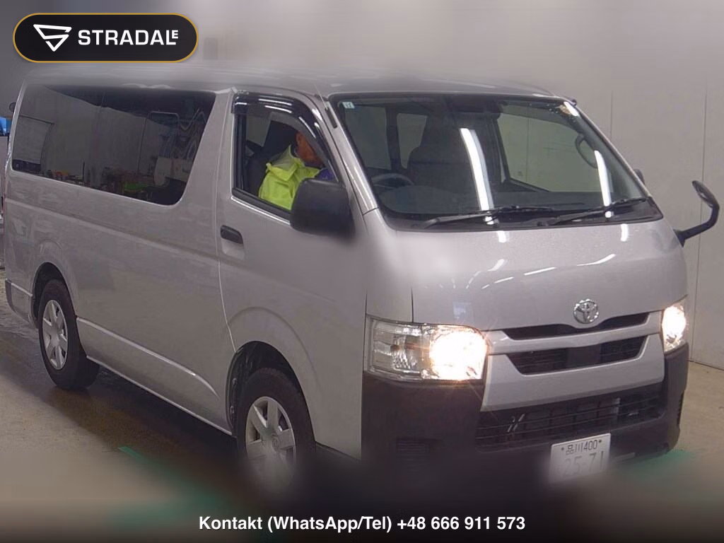 TOYOTA HIACE VAN 4D DX 2020, aukcja z Japonii, zdjęcie 1