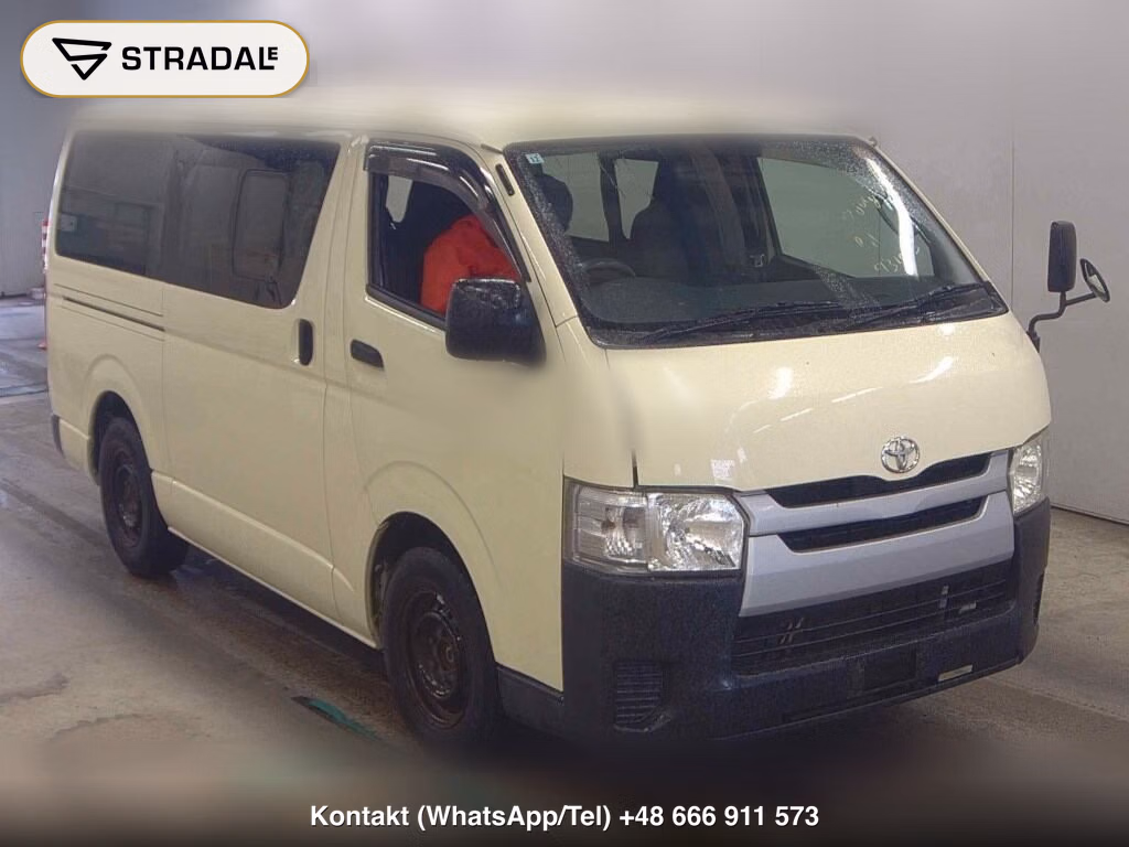 TOYOTA HIACE VAN 5D DX 2013, aukcja z Japonii, zdjęcie 1