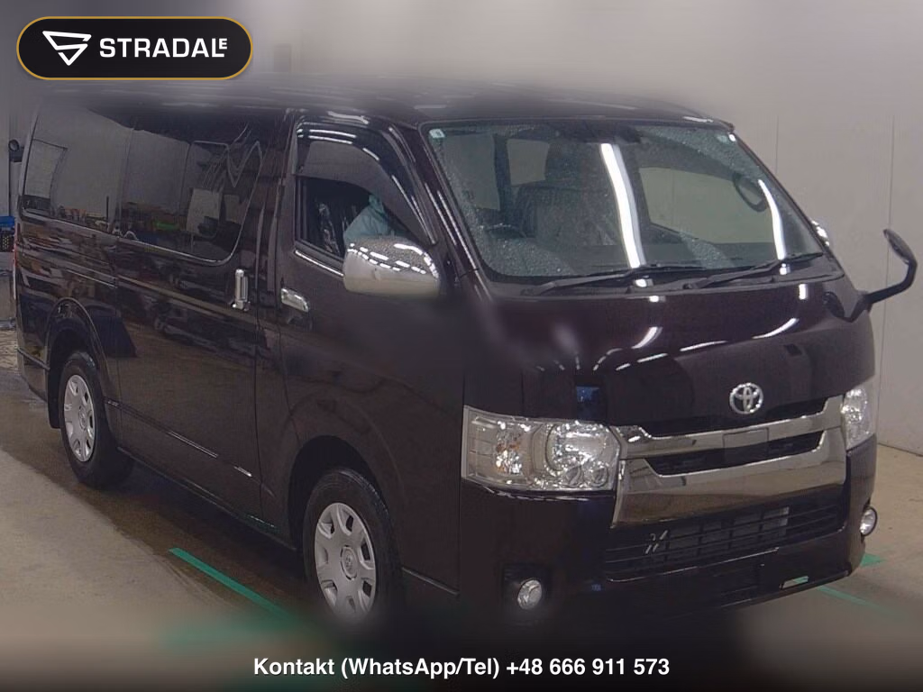 TOYOTA HIACE VAN 5D LONG SUPER GL DARK PRIME2 2019, aukcja z Japonii, zdjęcie 1