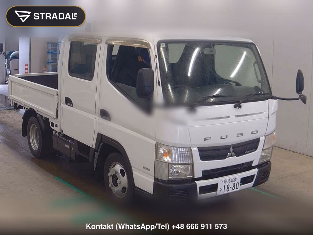 MITSUBISHI FUSO CANTER 4D W CAB ALL LOW DECK 2015, aukcja z Japonii, zdjęcie 1