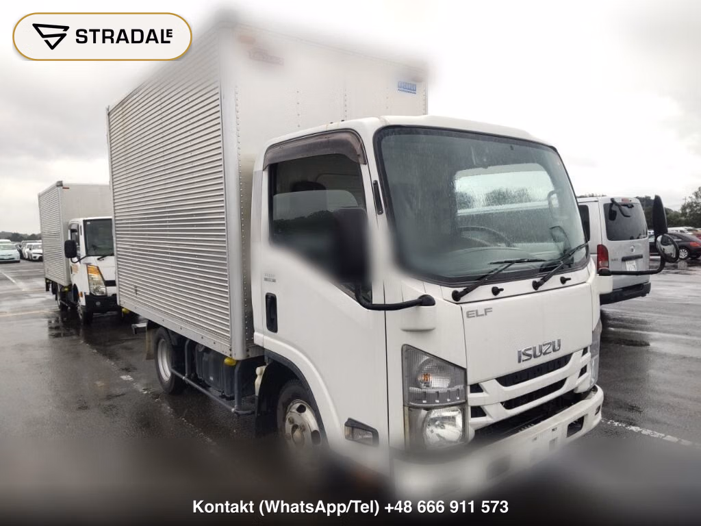 ISUZU ELF TRUCK 2D PANEL VAN 2017, aukcja z Japonii, zdjęcie 1