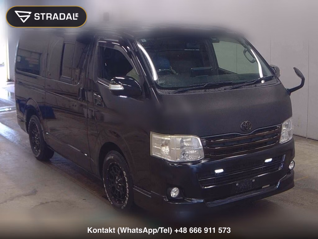 TOYOTA HIACE VAN 5D LONG SUPER GL 2012, aukcja z Japonii, zdjęcie 1