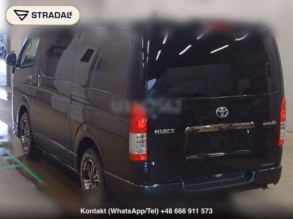 TOYOTA HIACE VAN 5D LONG SUPER GL DARK PRIME, miniaturka 3