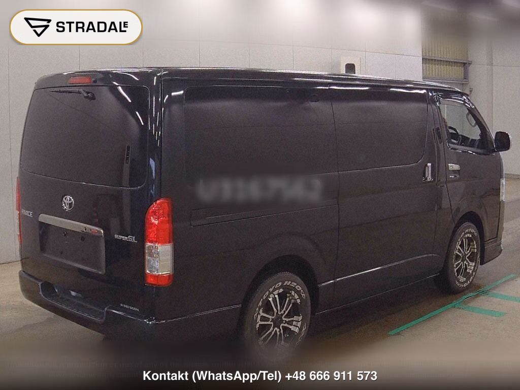 TOYOTA HIACE VAN 5D LONG SUPER GL DARK PRIME, miniaturka 6
