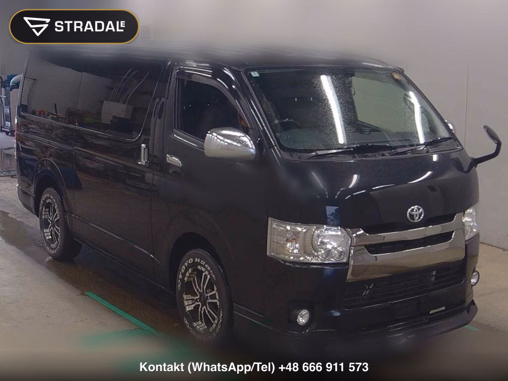 TOYOTA HIACE VAN 5D LONG SUPER GL DARK PRIME 2016, aukcja z Japonii, zdjęcie 1