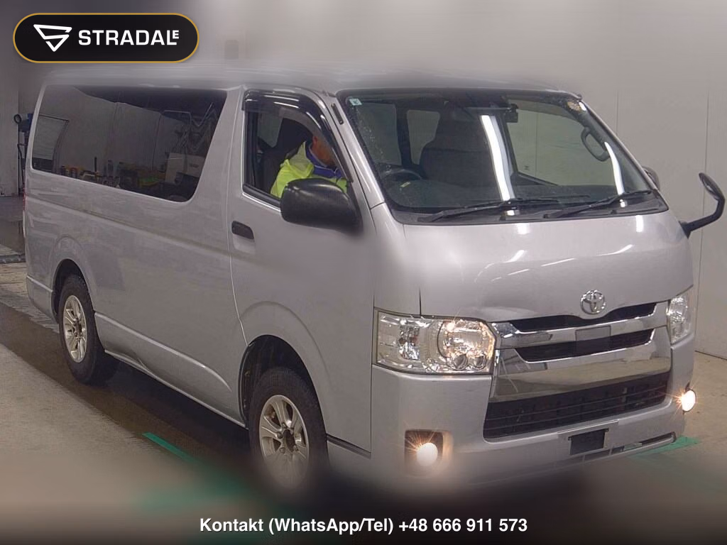 TOYOTA HIACE VAN 4D 4WD DX 2018, aukcja z Japonii, zdjęcie 1