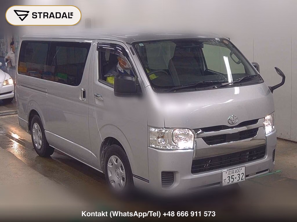 TOYOTA HIACE VAN 5D DX GL PACKAGE 2022, aukcja z Japonii, zdjęcie 1