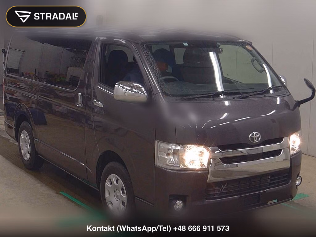 TOYOTA HIACE VAN 5D LONG SUPER GL 2018, aukcja z Japonii, zdjęcie 1